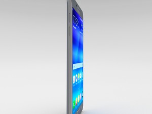 samsung galaxy note 5 silver titanium 3D Model