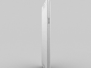 samsung galaxy note 5 silver titanium 3D Model