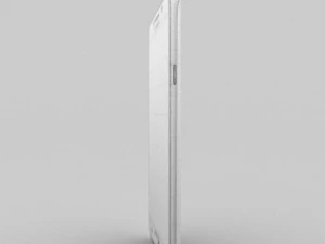 samsung galaxy note 5 silver titanium 3D Model