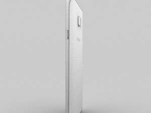 samsung galaxy note 5 silver titanium 3D Model