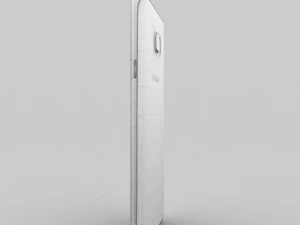 samsung galaxy note 5 silver titanium 3D Model