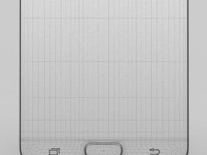 samsung galaxy note 5 silver titanium 3D Model