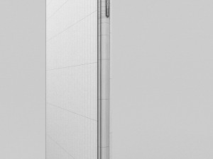 samsung galaxy note 5 silver titanium 3D Model