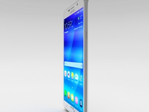 samsung galaxy note 5 white pearl 3D-Modell