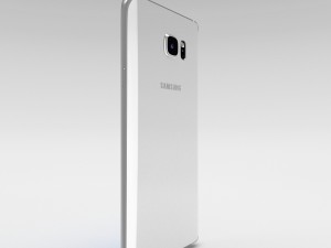 samsung galaxy note 5 white pearl 3D-Modell
