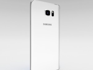 samsung galaxy note 5 white pearl 3D-Modell
