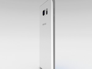 samsung galaxy note 5 white pearl 3D-Modell