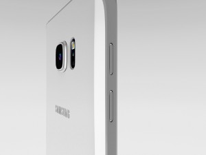 samsung galaxy note 5 white pearl 3D-Modell