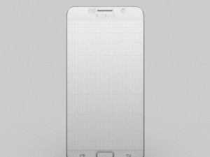 samsung galaxy note 5 white pearl 3D-Modell