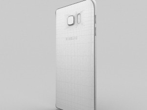 samsung galaxy note 5 white pearl 3D-Modell