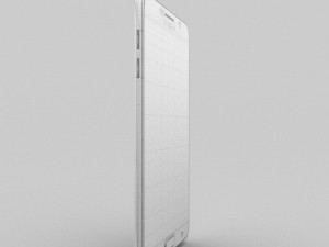 samsung galaxy note 5 white pearl 3D-Modell