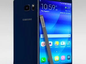 samsung galaxy note 5 all color pack 3D Model