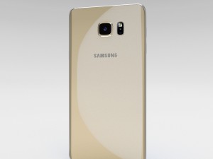 samsung galaxy note 5 all color pack 3D Модель