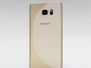 samsung galaxy note 5 all color pack 3D Model