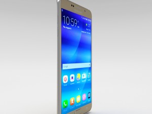 samsung galaxy note 5 all color pack 3D Модель