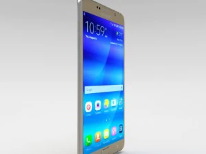 samsung galaxy note 5 all color pack 3D Model