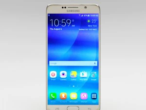 samsung galaxy note 5 all color pack 3D Model