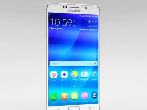 samsung galaxy note 5 all color pack 3D Model