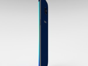 samsung galaxy s6 edge plus black sapphire 3D 모델