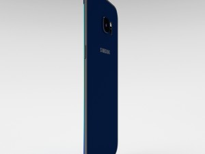 samsung galaxy s6 edge plus black sapphire 3D 모델