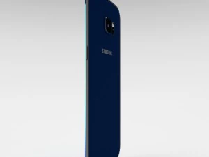 samsung galaxy s6 edge plus black sapphire 3D Model