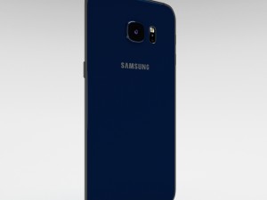 samsung galaxy s6 edge plus black sapphire 3D 모델