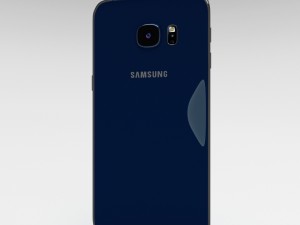 samsung galaxy s6 edge plus black sapphire 3D 모델