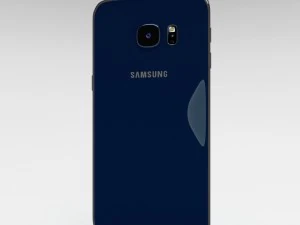 samsung galaxy s6 edge plus black sapphire 3D Model