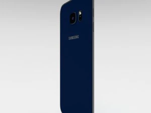 samsung galaxy s6 edge plus black sapphire 3D Model