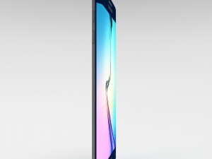 samsung galaxy s6 edge plus black sapphire 3D 모델