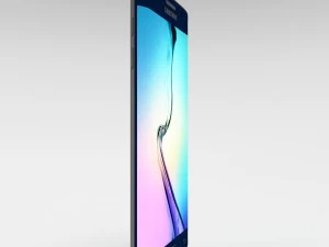 samsung galaxy s6 edge plus black sapphire 3D Model