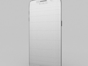 samsung galaxy s6 edge plus black sapphire 3D 모델