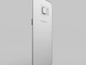 samsung galaxy s6 edge plus black sapphire 3D Model