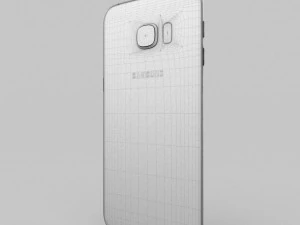 samsung galaxy s6 edge plus black sapphire 3D Model