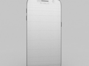 samsung galaxy s6 edge plus black sapphire 3D 모델