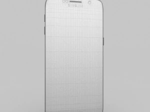 samsung galaxy s6 edge plus black sapphire 3D Model