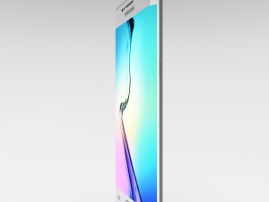 samsung galaxy s6 edge plus white pearl Modelo 3D