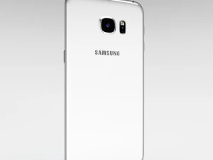 samsung galaxy s6 edge plus white pearl 3D Model