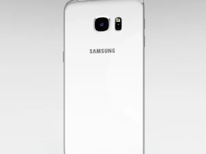 samsung galaxy s6 edge plus white pearl 3D Model