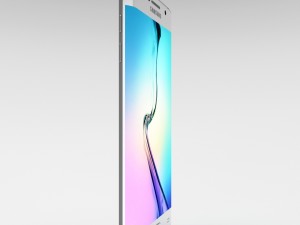 samsung galaxy s6 edge plus white pearl Modelo 3D