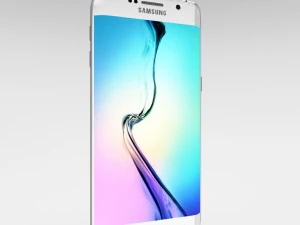 samsung galaxy s6 edge plus white pearl 3D Model