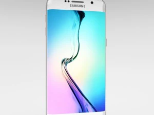 samsung galaxy s6 edge plus white pearl 3D Model