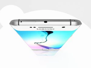 samsung galaxy s6 edge plus white pearl 3D Model