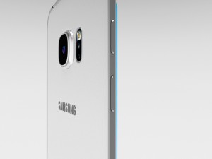 samsung galaxy s6 edge plus white pearl Modelo 3D