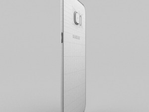 samsung galaxy s6 edge plus gold platinum 3D Model