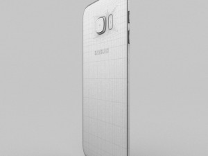 samsung galaxy s6 edge plus gold platinum 3D Model