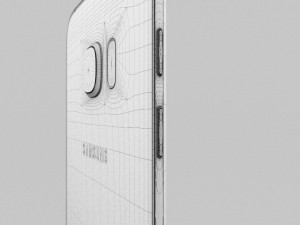 samsung galaxy s6 edge plus gold platinum 3D Model