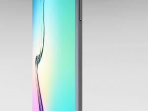 samsung galaxy s6 edge plus silver titanium 3D-Modell