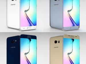 samsung galaxy s6 edge plus all color pack 3D Model