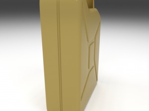 jerry can yellow 3D Model